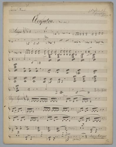 Cleopatra : Last Act - Parts: Violin 2,