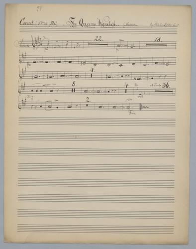 The Queen's Worship - Parts: Cornet 1