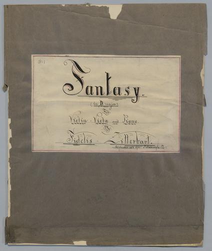 Fantasy : in D Major - Score 1,