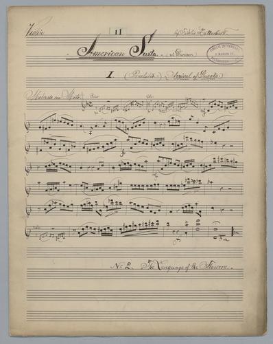 American Suite - Parts: Violin