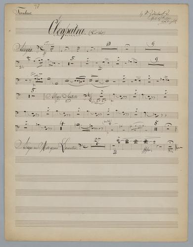 Cleopatra : Last Act - Parts: Trombone,