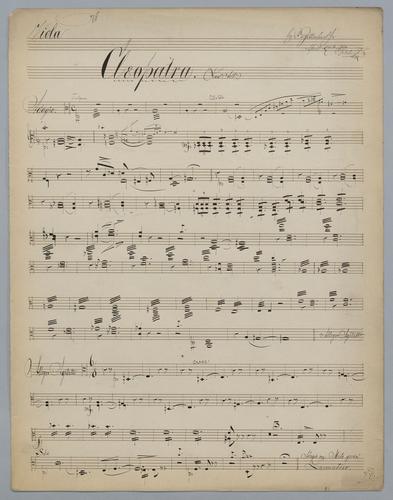 Cleopatra : Last Act - Parts: Viola,