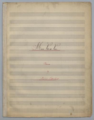 Mon vis a vis - Parts: Piano,