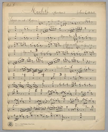 Macbeth - Parts: Flute 3,