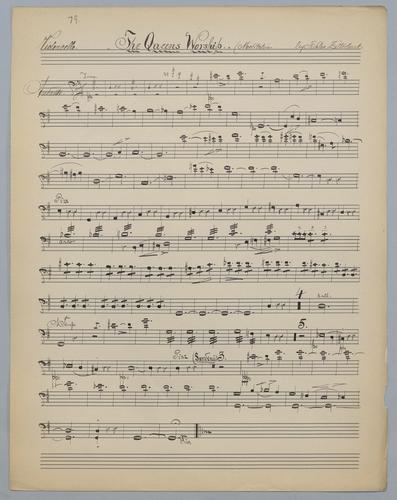 The Queen's Worship - Parts: Violoncello