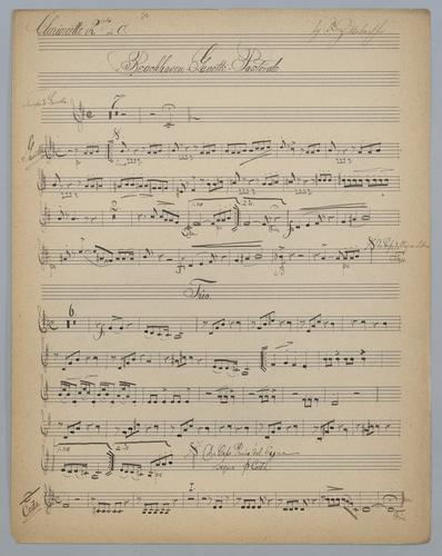 The Beachhaven - Parts: Clarinet 2 in C,