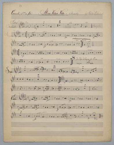 Mon vis a vis - Parts: Cornet 1,