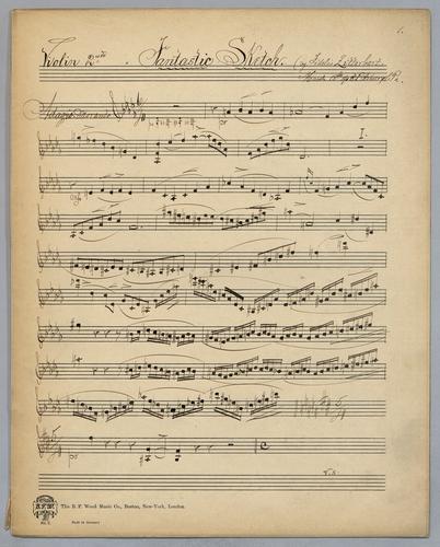 Fantastic Sketch - Parts: Violin 2,