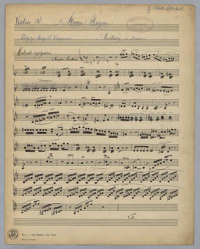Moon Magic - Parts: Violin 3,