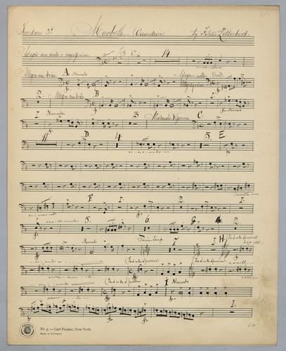 Macbeth - Parts: Trombone 3,