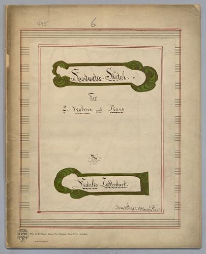 Fantastic Sketch - Score,
