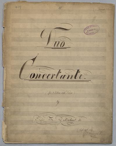 Duo Concertante - Score,