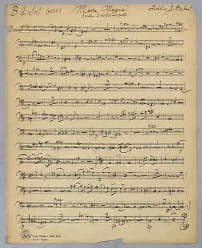 Moon Magic - Parts: Bass ad lib,
