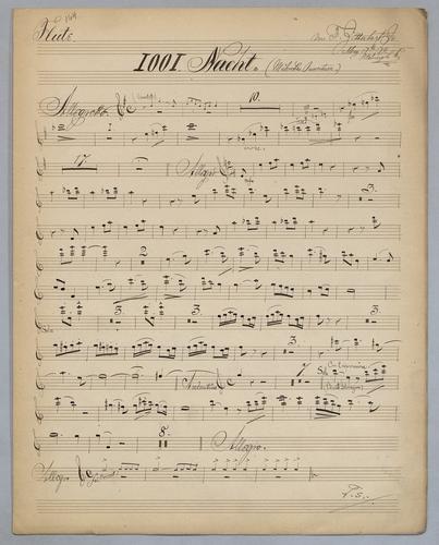 1001 Nacht - Parts: Flute,