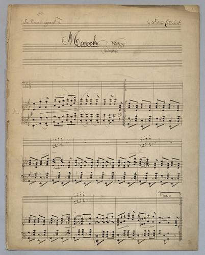 March (quickstep) - Parts: Brass Arrangement