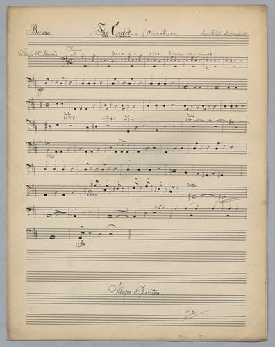 The Cadet : Ouverture - Parts: Bass