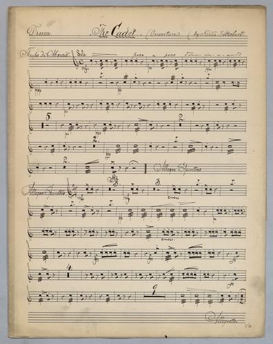 The Cadet : Ouverture - Parts: Drum