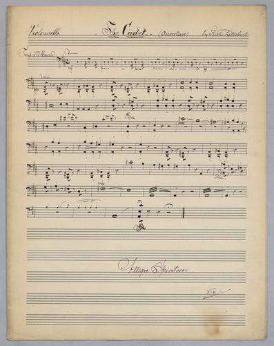 The Cadet : Ouverture - Parts: Violoncello