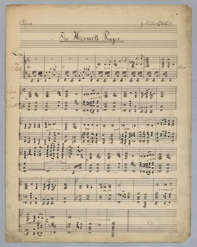 The Hermit's Prayer - Parts: Piano