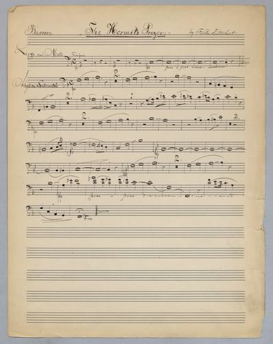 The Hermit's Prayer - Parts: Bassoon