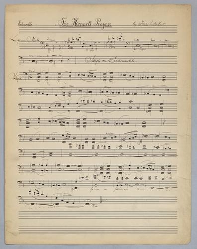 The Hermit's Prayer - Parts: Violoncello