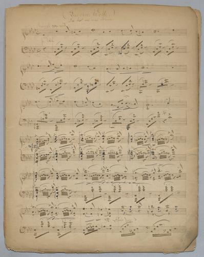 Lied ohne Worte : Du bist wie eine Blume : [for piano] : [in Ab major]