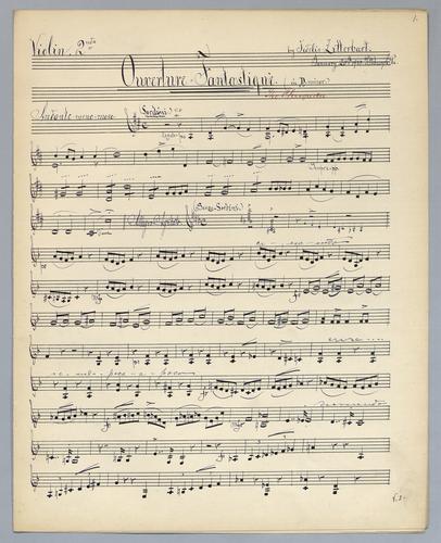 Ouverture Fantastique - Violin 2,