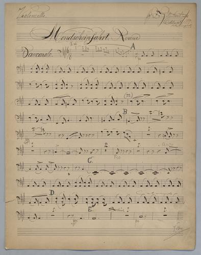 Mondscheinfahrt - Parts: Violoncello,