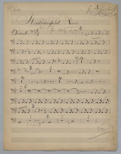 Mondscheinfahrt - Parts: Bass,