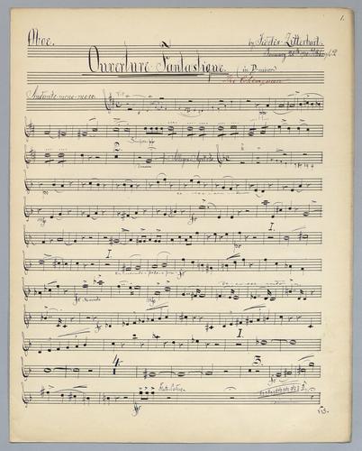 Ouverture Fantastique - Oboe,