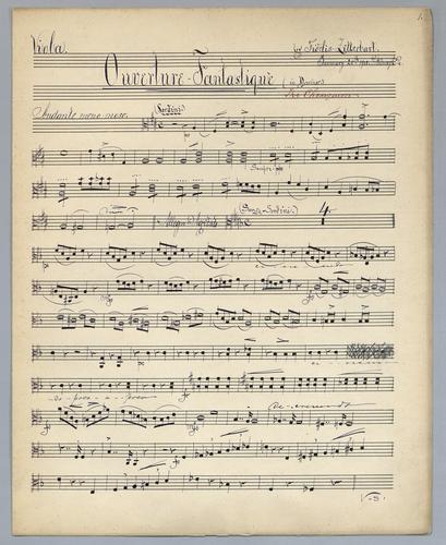 Ouverture Fantastique - Viola,
