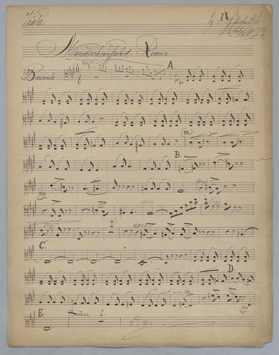 Mondscheinfahrt - Parts: Viola,