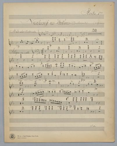 Nachruf an L. van Beethoven - Parts: Flute 1,