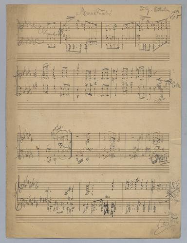Marcia funebré : [in B moll : for piano],