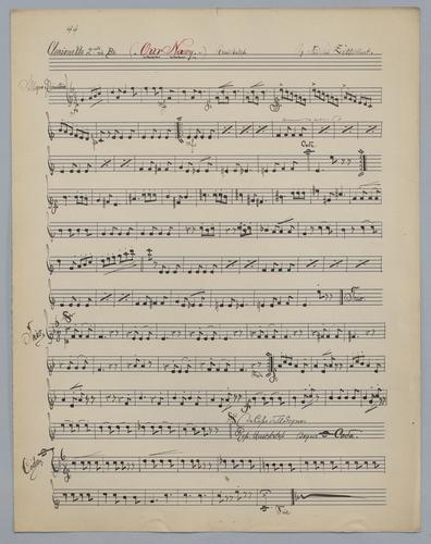 Our Navy - Parts: Clarinet 2