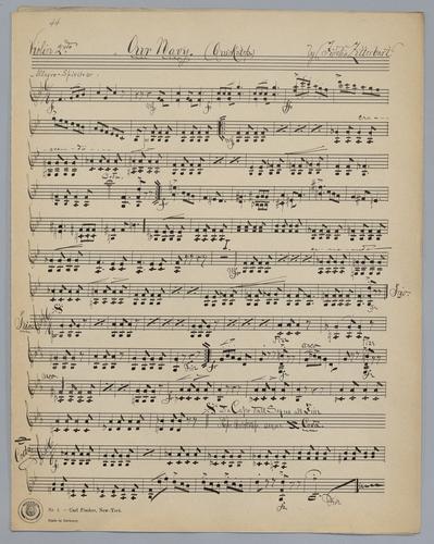 Our Navy - Parts: Violin 2