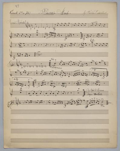 Plantation March - Parts: Cornet 1