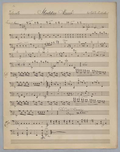 March : Aladdin - Parts: Violoncello