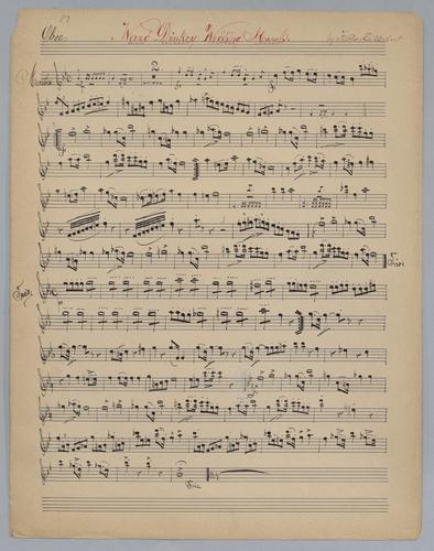 Ward Dinkey Wedding March - Parts: Oboe,