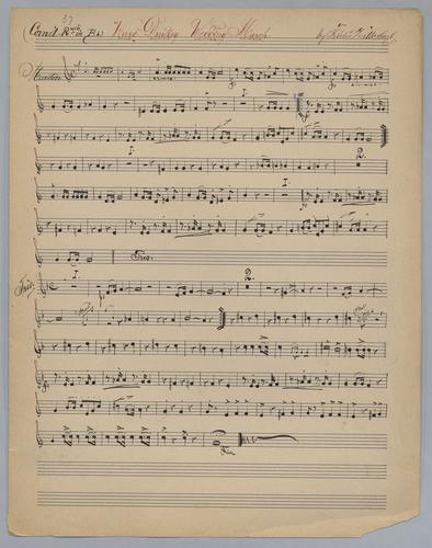 Ward Dinkey Wedding March - Parts: Cornet 2,