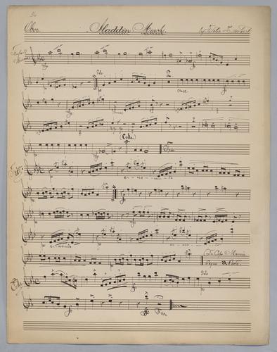 March : Aladdin - Parts: Oboe