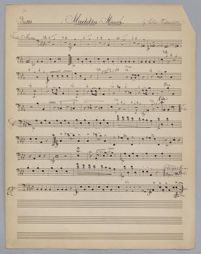March : Aladdin - Parts: Basso