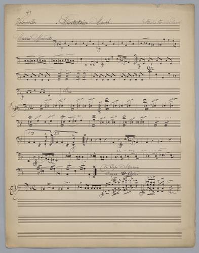 Plantation March - Parts: Violoncello