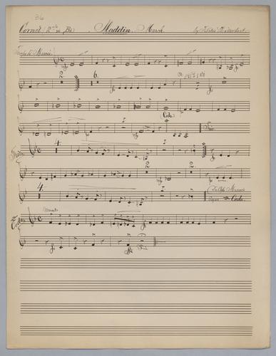 March : Aladdin - Parts: Cornet 2