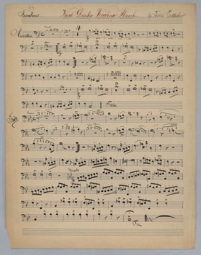 Ward Dinkey Wedding March - Parts: Trombone,