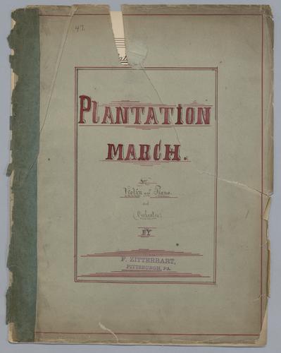 Plantation march - Score