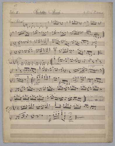 Plantation march - Violin