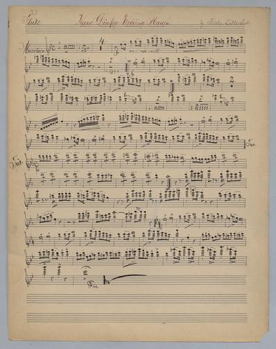 Ward Dinkey Wedding March - Parts: Flute,