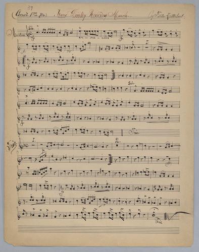 Ward Dinkey Wedding March - Parts: Cornet 1,