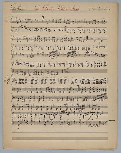 Ward Dinkey Wedding March - Parts: Violin 2,